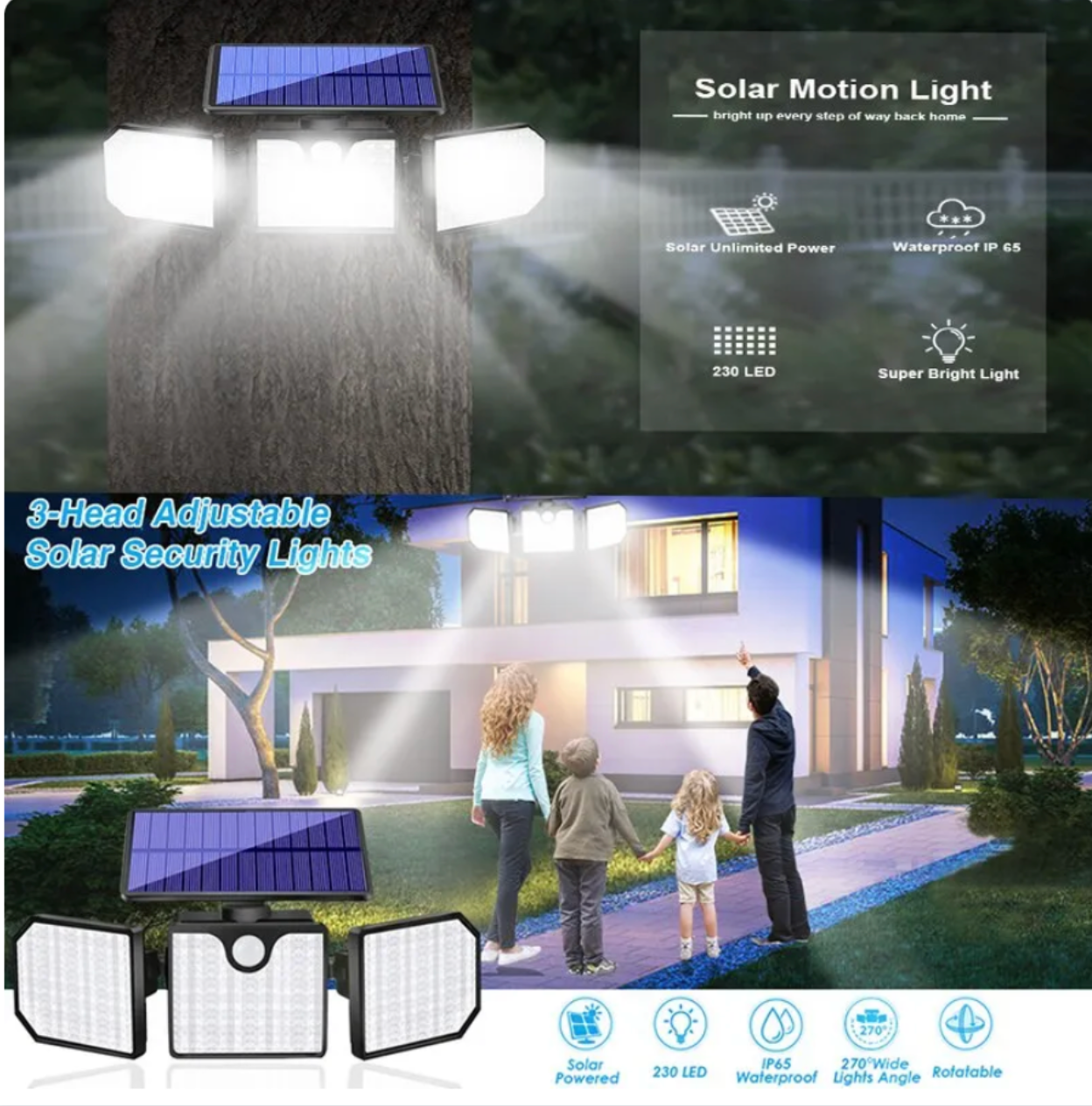 Solace™ | Solar Flood Light (2024 Model)