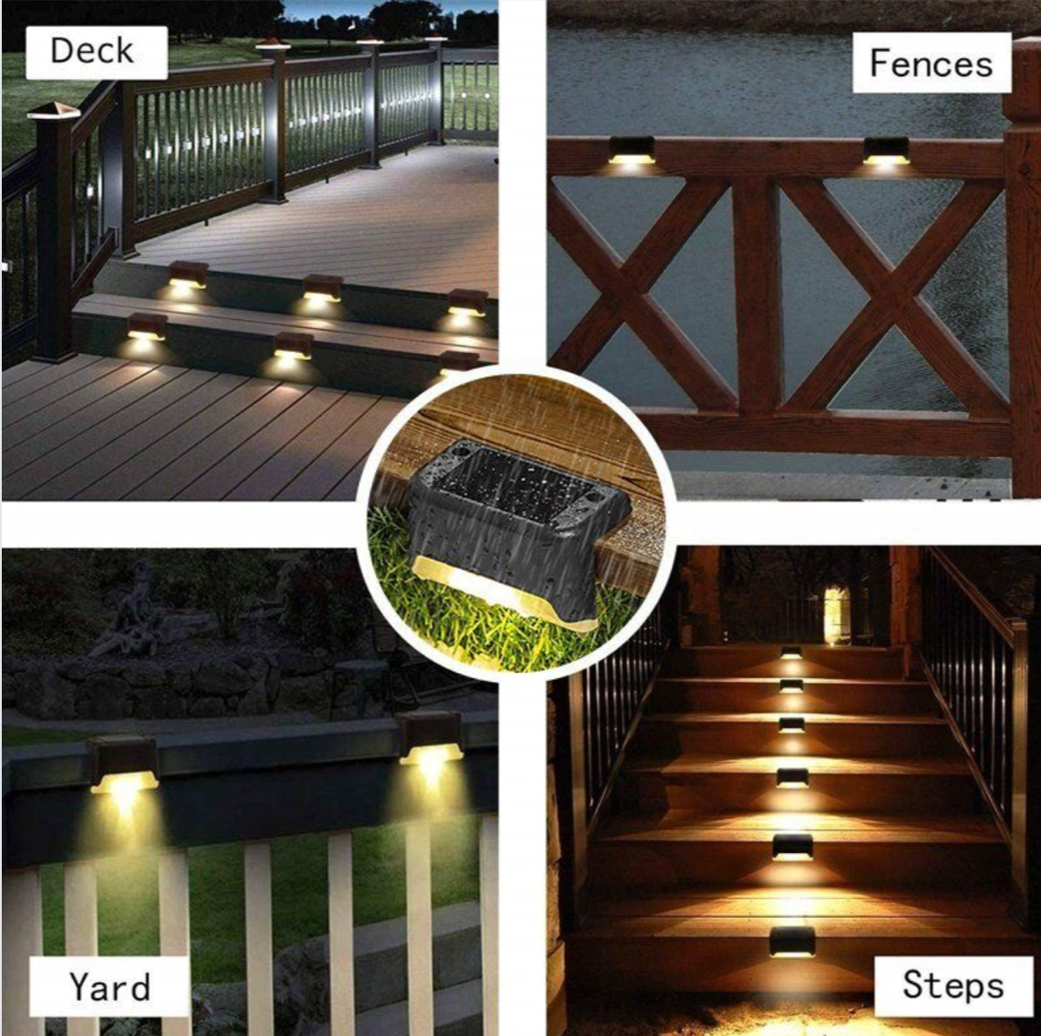 Solace™ | Solar Deck Lights (2024 Model)