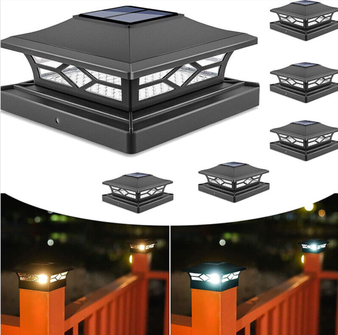 Solace™ | Solar LED Post Light (2024 Model)